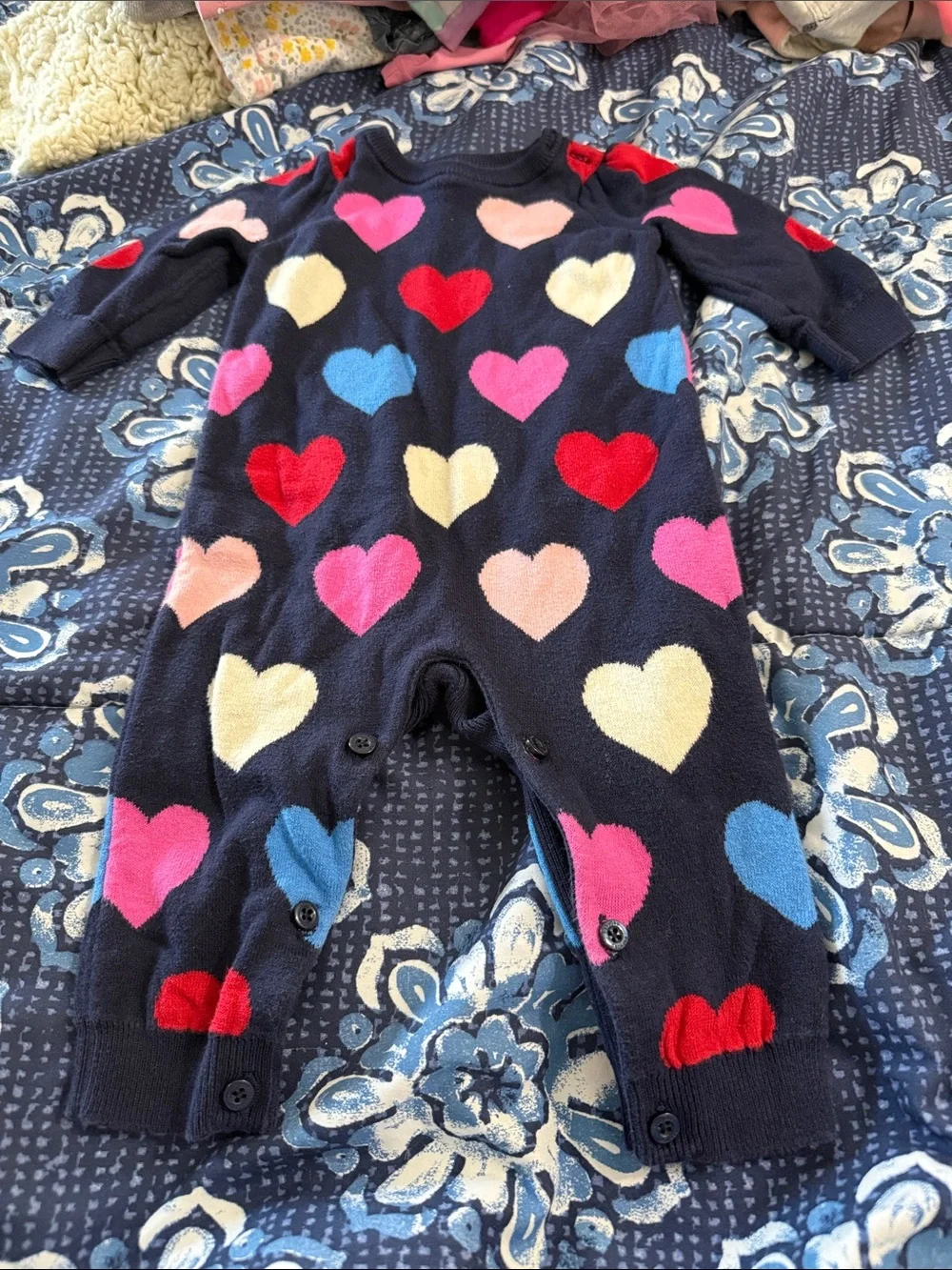 2 Knit One Piece Rompers